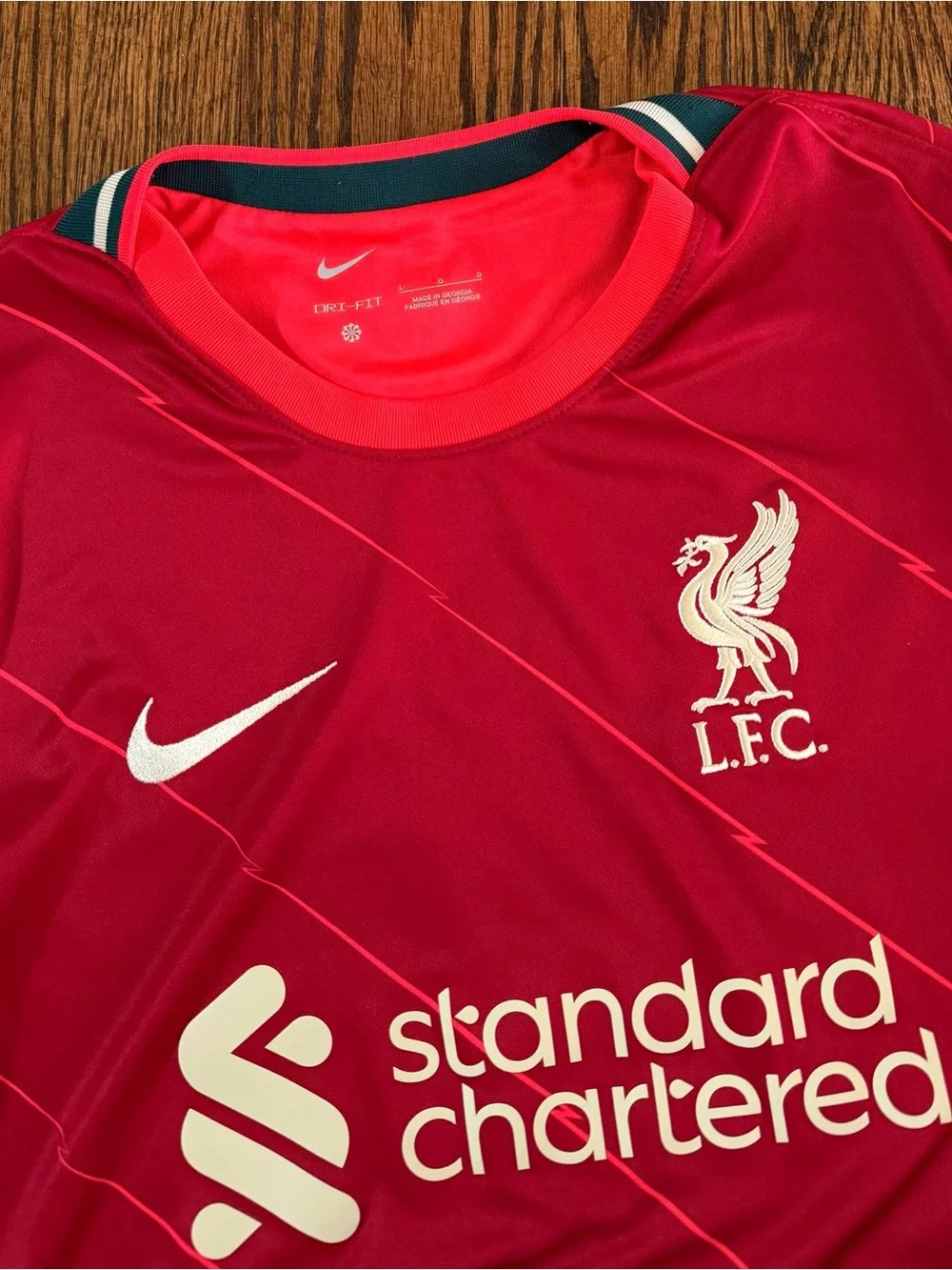 Liverpool FC Men’s Soccer Jersey Home Red Salah #11